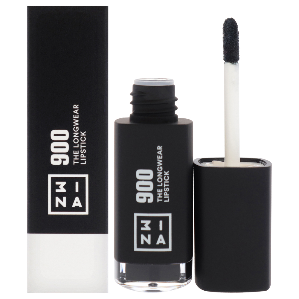 The Longwear Lipstick - 900 Black by 3Ina for Women - 0.20 oz Lipstick